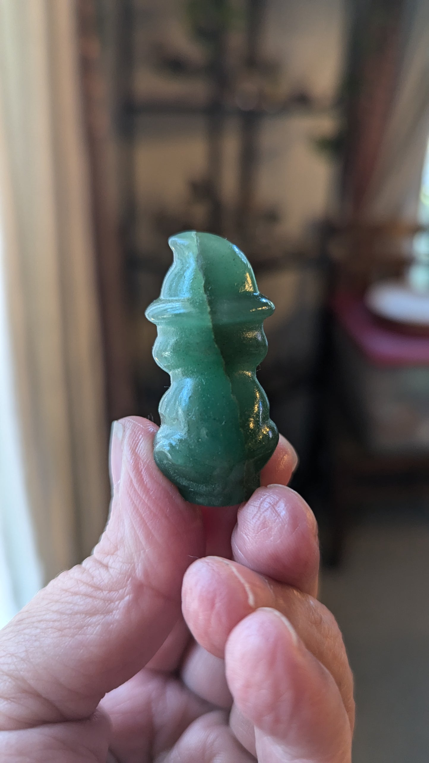 Witch Cat (Green Aventurine) - HEALING, ABUNDANCE, GROWTH