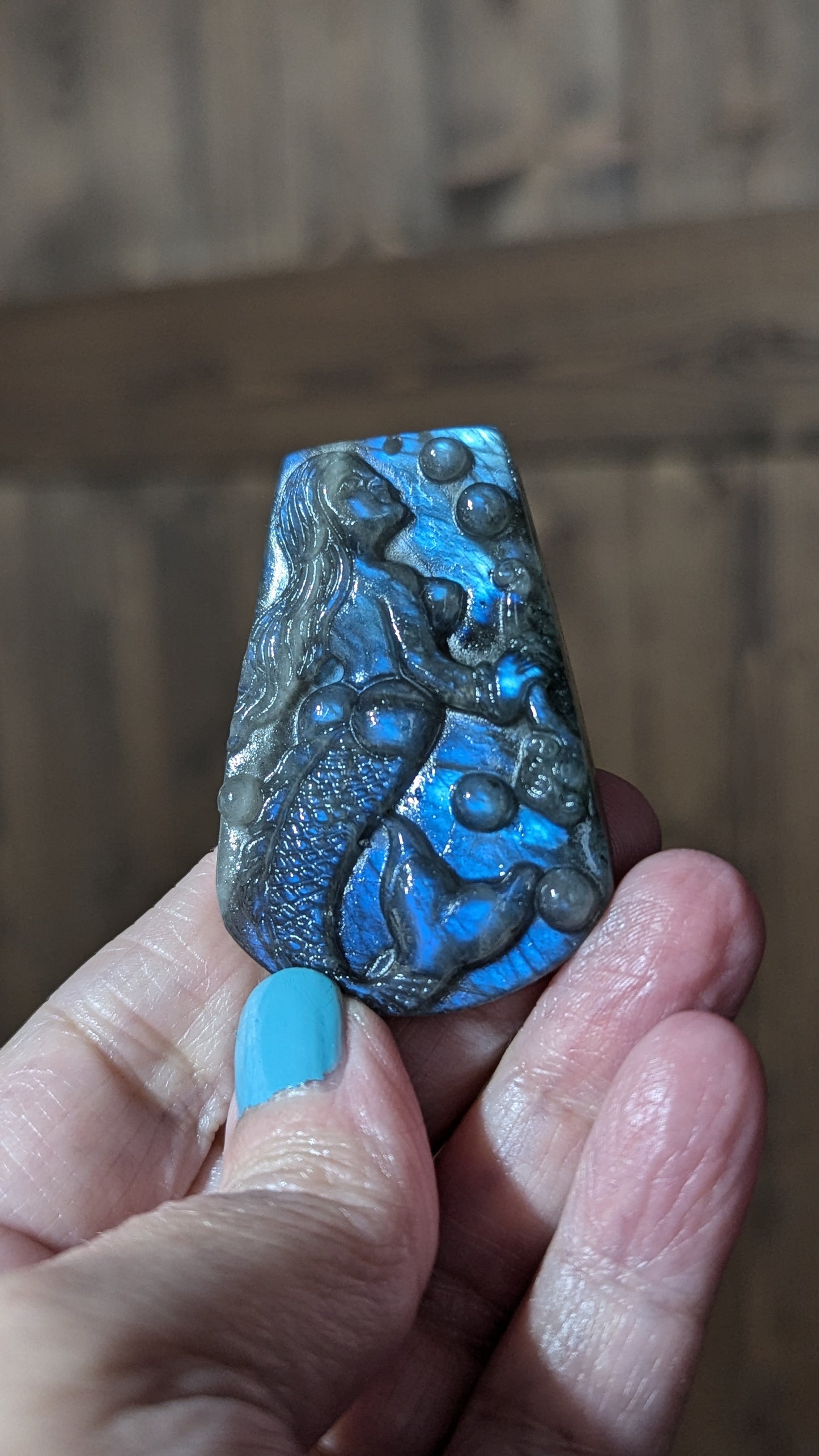 Labradorite Mermaid - STRENGTH, TRANSFORMATION, INTUITION