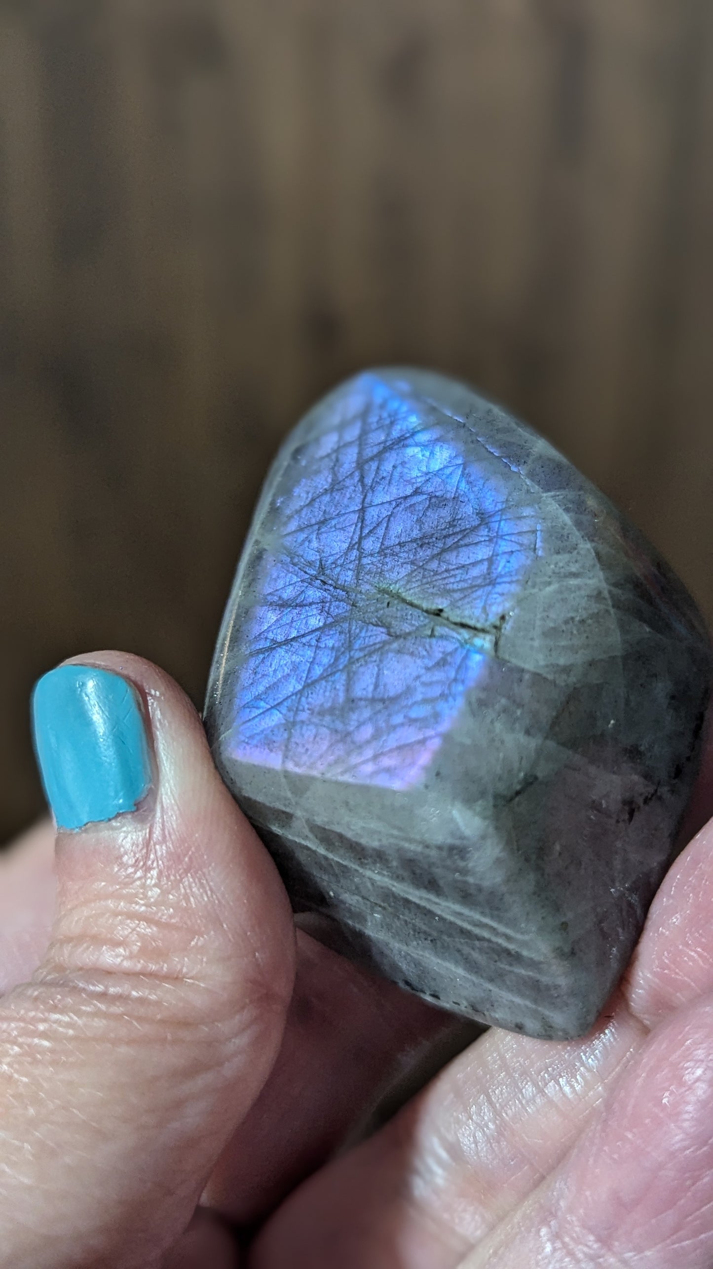 Labradorite Freeform (Madagascar)- STRENGTH, TRANSFORMATION, INTUITION