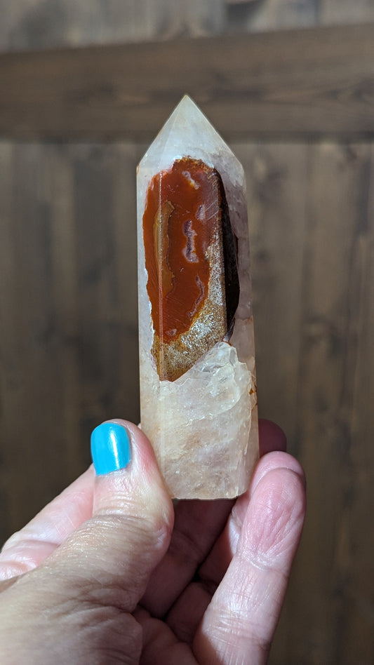 Carnelian Energy Tower - VITALITY, CREATIVITY, GROUNDING
