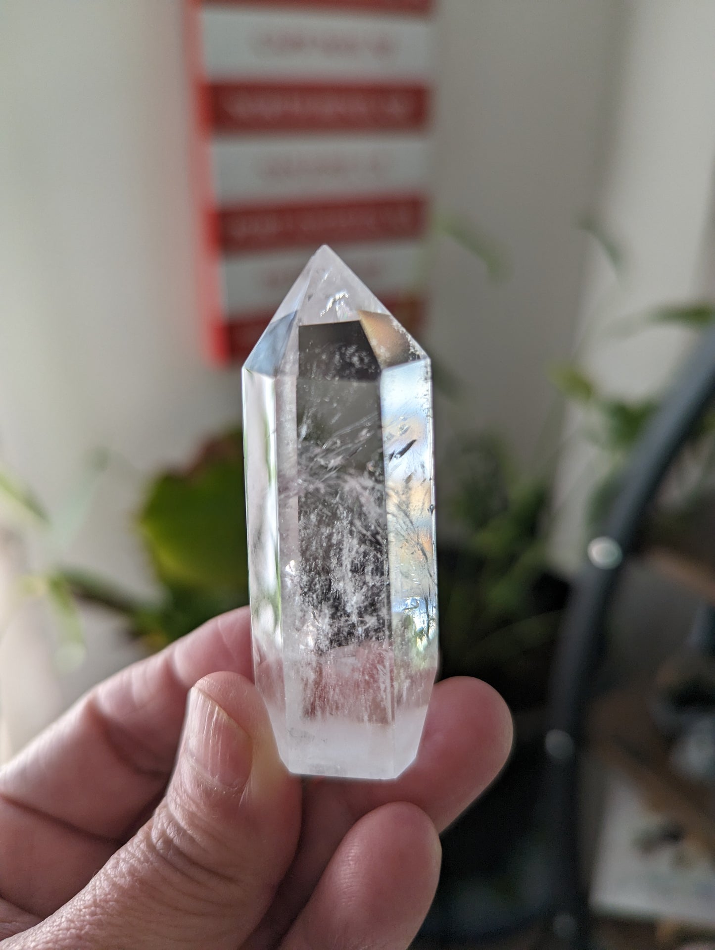 Clear Quartz Energy Tower - SPIRITUAL GROWTH, PURITY, ENLIGHTENMENT