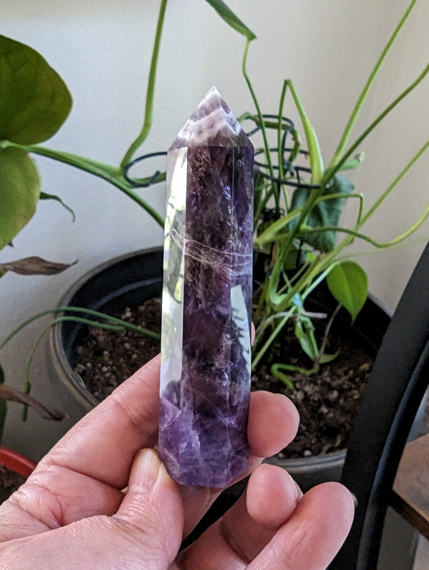 Amethyst Energy Tower- WISDOM, SPIRITUALITY, CALMING