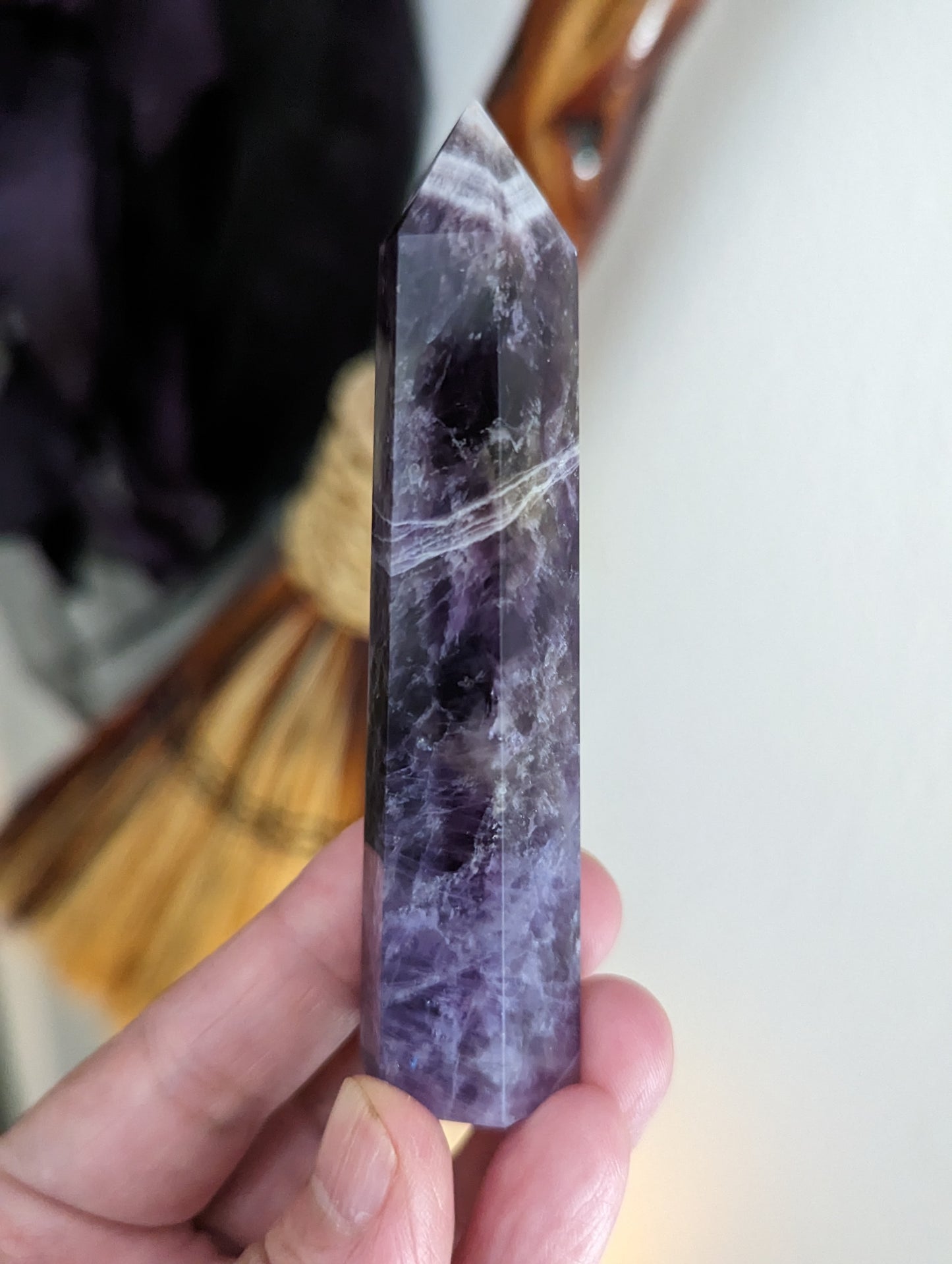 Amethyst Energy Tower- WISDOM, SPIRITUALITY, CALMING