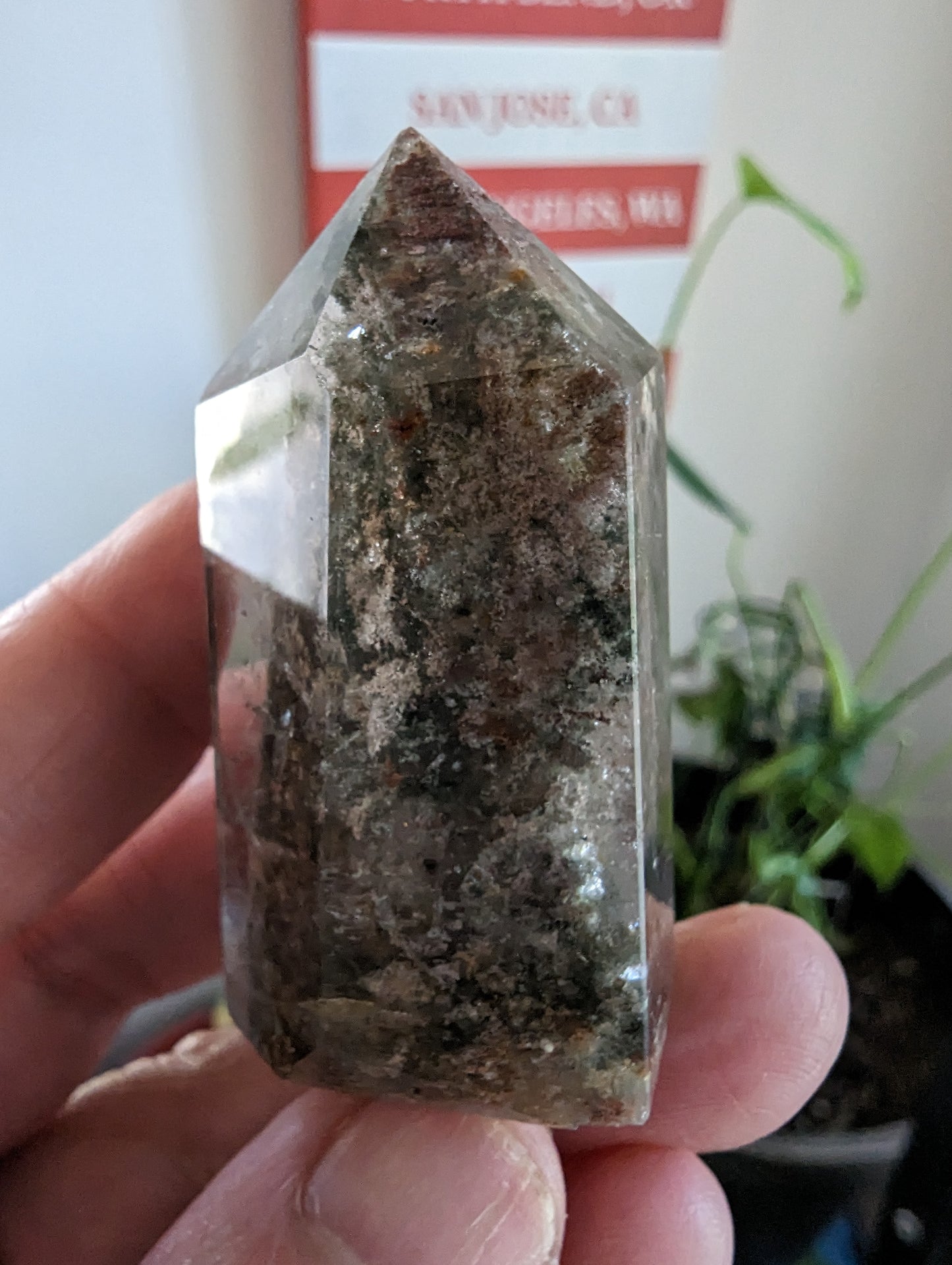 Garden Quartz Energy Tower (Brazil) - ENHANCES, STIMULATES, HARMONIZES