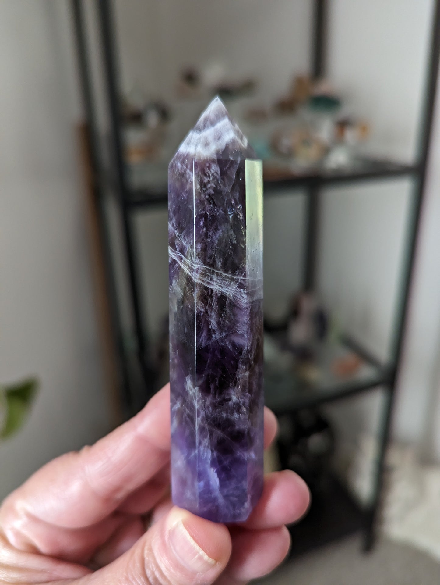 Amethyst Energy Tower- WISDOM, SPIRITUALITY, CALMING