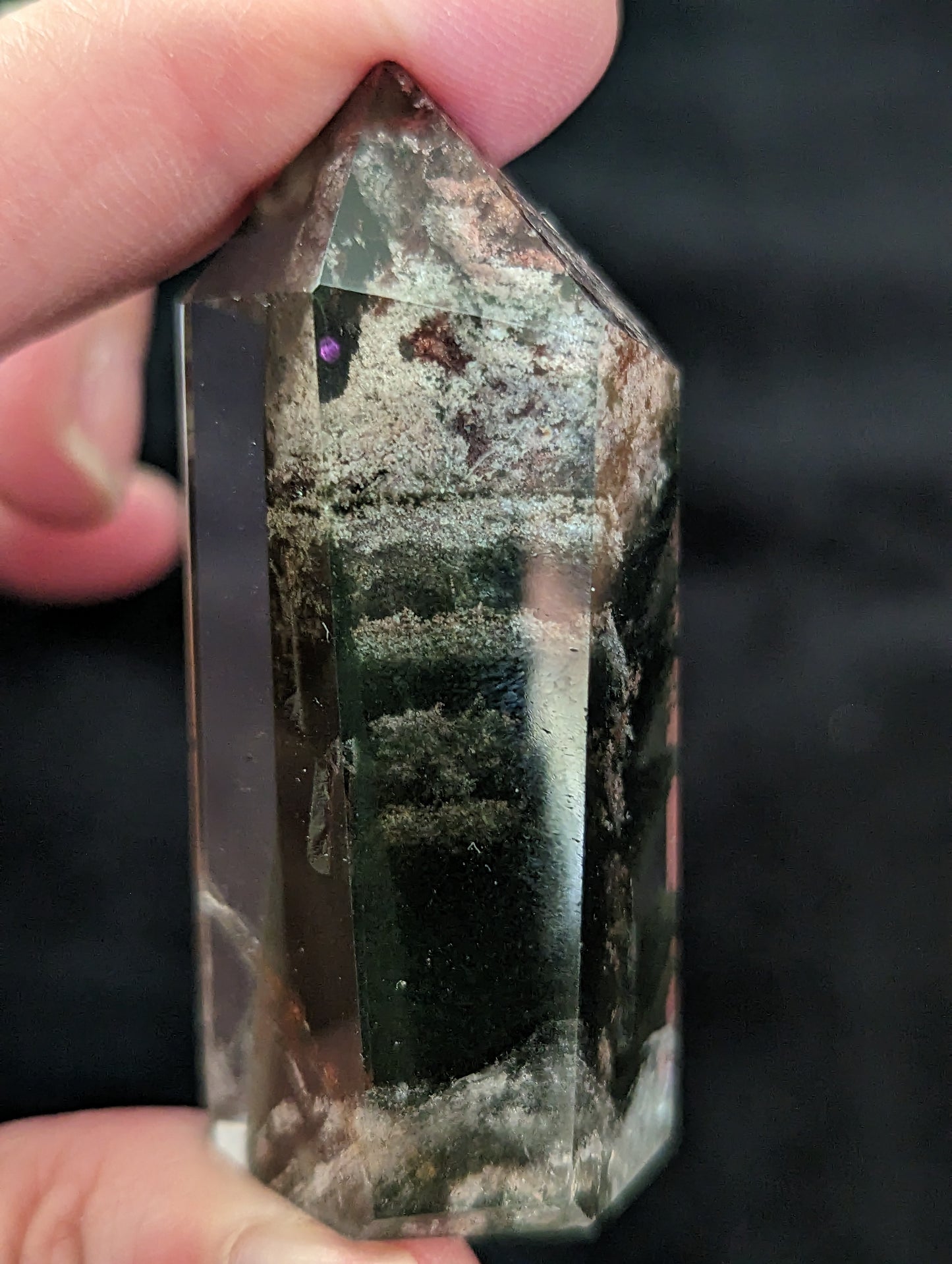 Garden Quartz Energy Tower (Brazil) - ENHANCES, STIMULATES, HARMONIZES