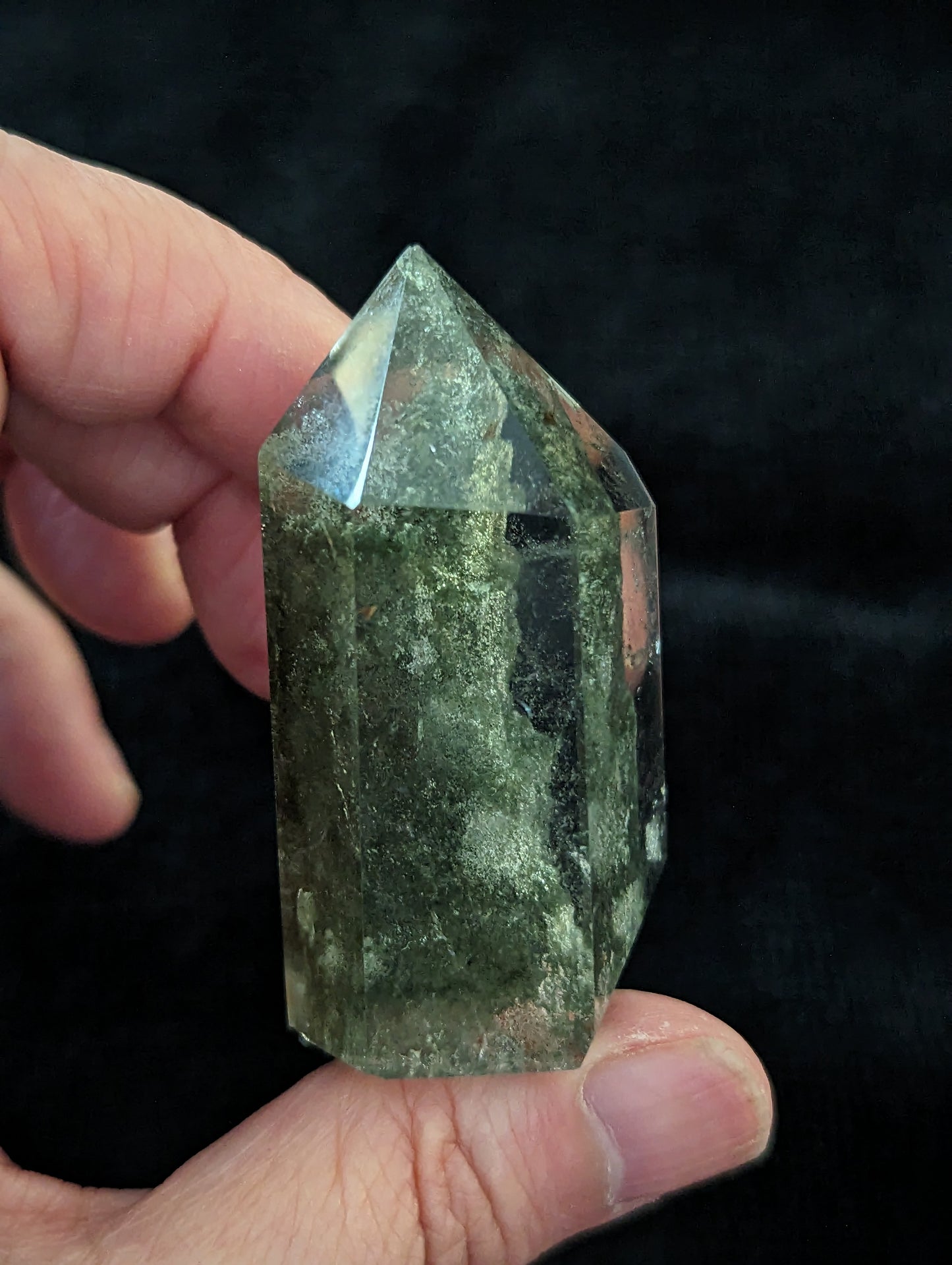 Garden Quartz Energy Tower (Brazil) - ENHANCES, STIMULATES, HARMONIZES