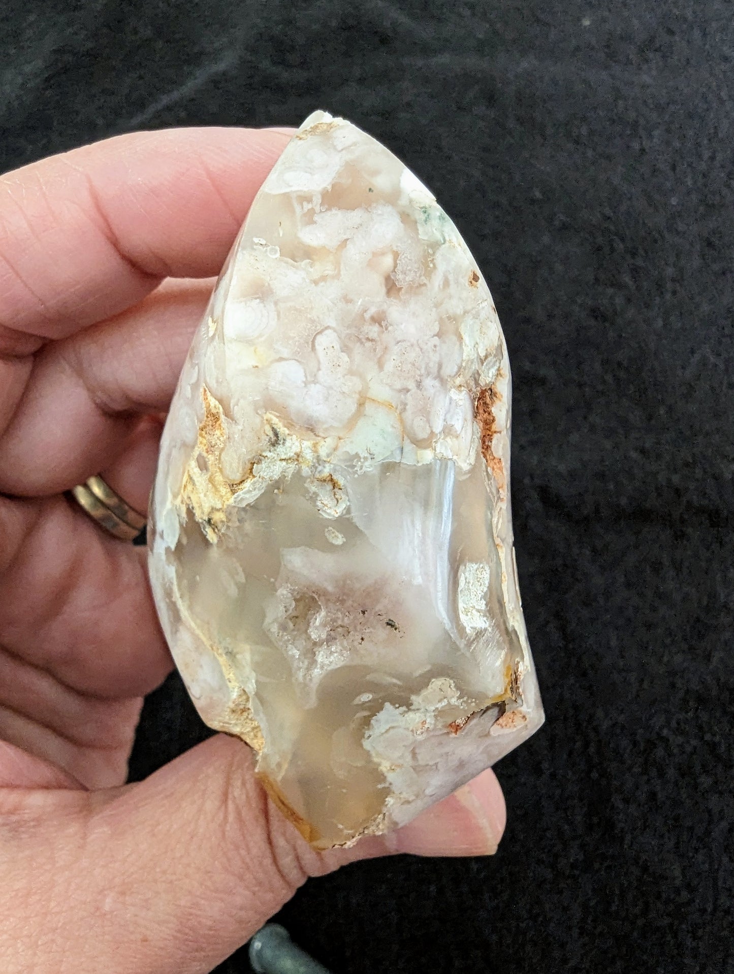 Flower Agate Flame - NEW BEGINNINGS, GROWTH, TRANSFORMATION