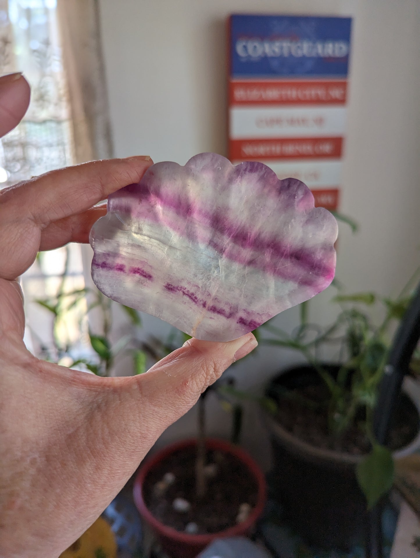 Fluorite Dish - GROWTH, RE-ENERGIZE- HEALING