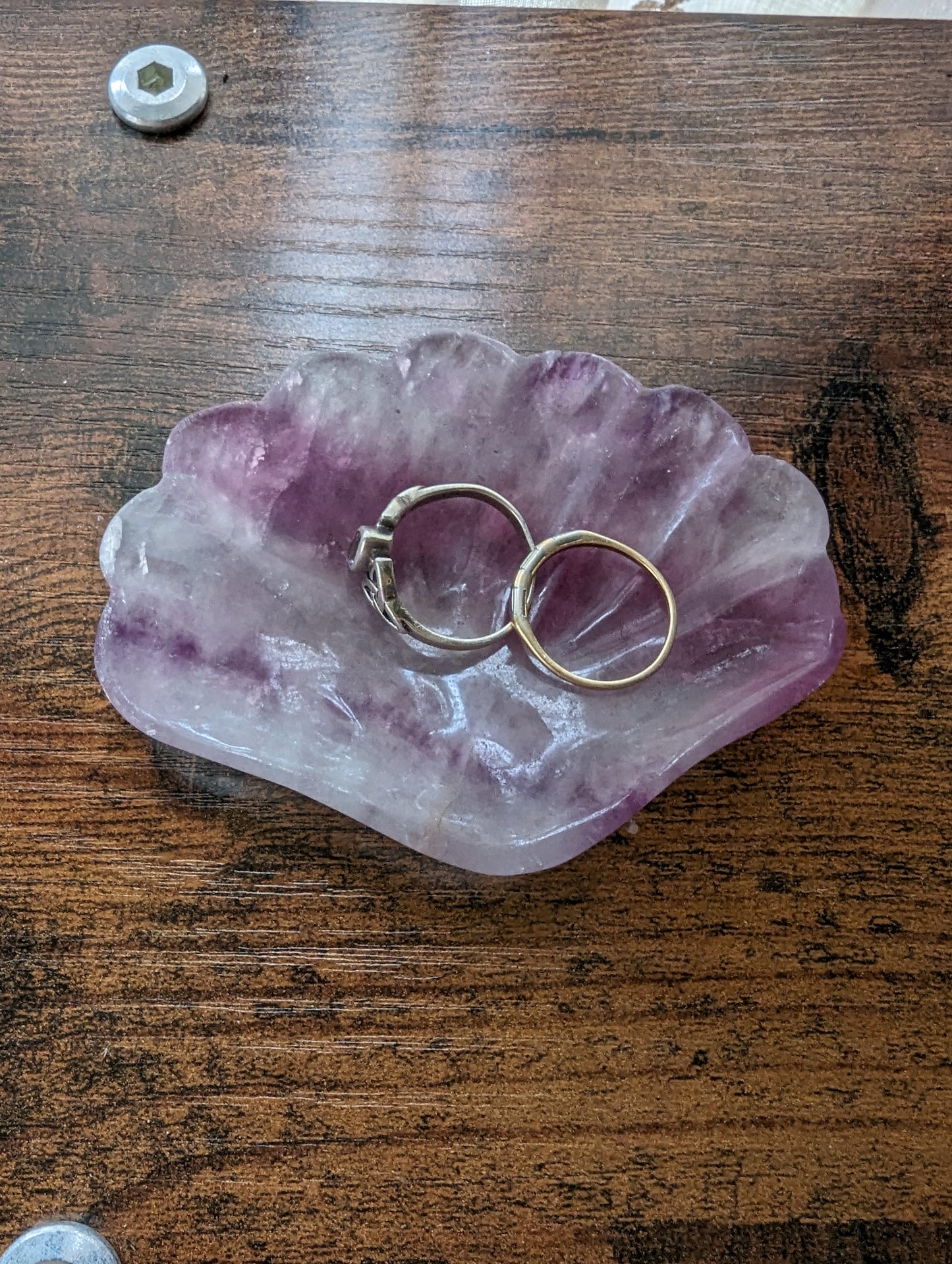 Fluorite Dish - GROWTH, RE-ENERGIZE- HEALING