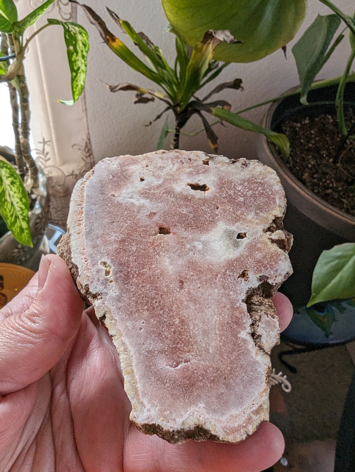 Pink Amethyst Slab - HEART CLARITY, CALMING, BALANCE