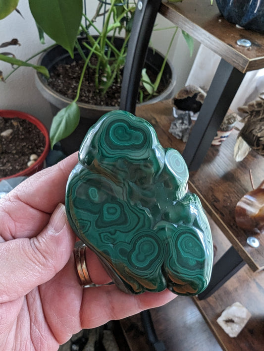 Malachite (Congo) - ABUNDANCE, BALANCE, CLEANSING