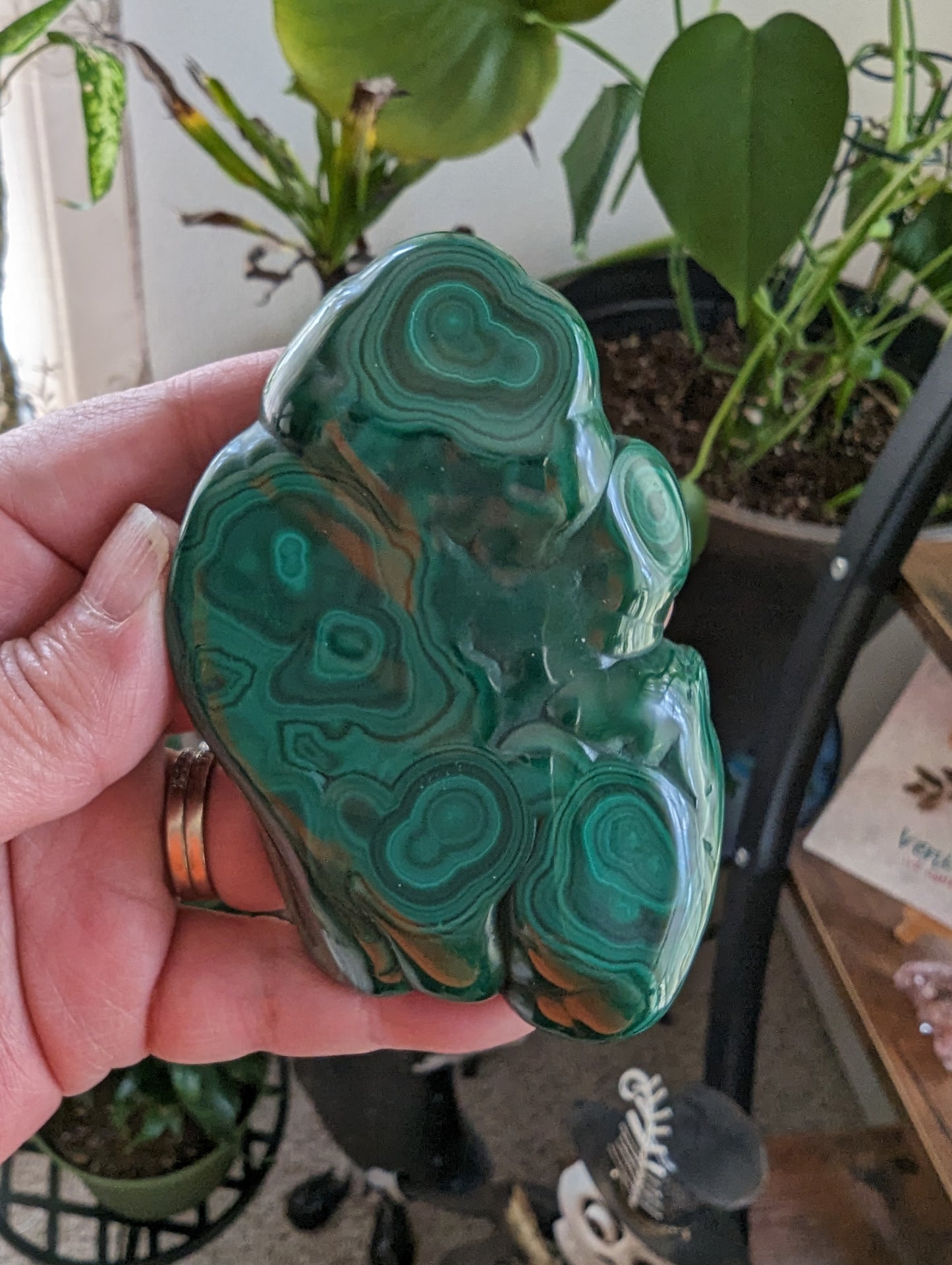 Malachite (Congo) - ABUNDANCE, BALANCE, CLEANSING