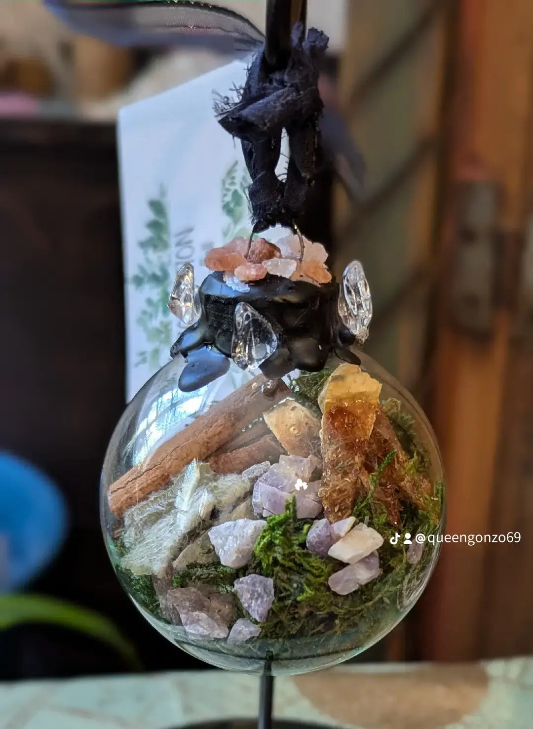 Protection Witches Ball - I supply the elements, you supply the intention ( DIY)