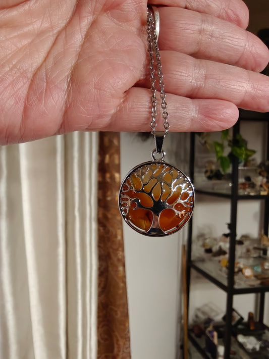 Tree of Life (Carnelian) - VITALITY, CREATIVITY, GROUNDING