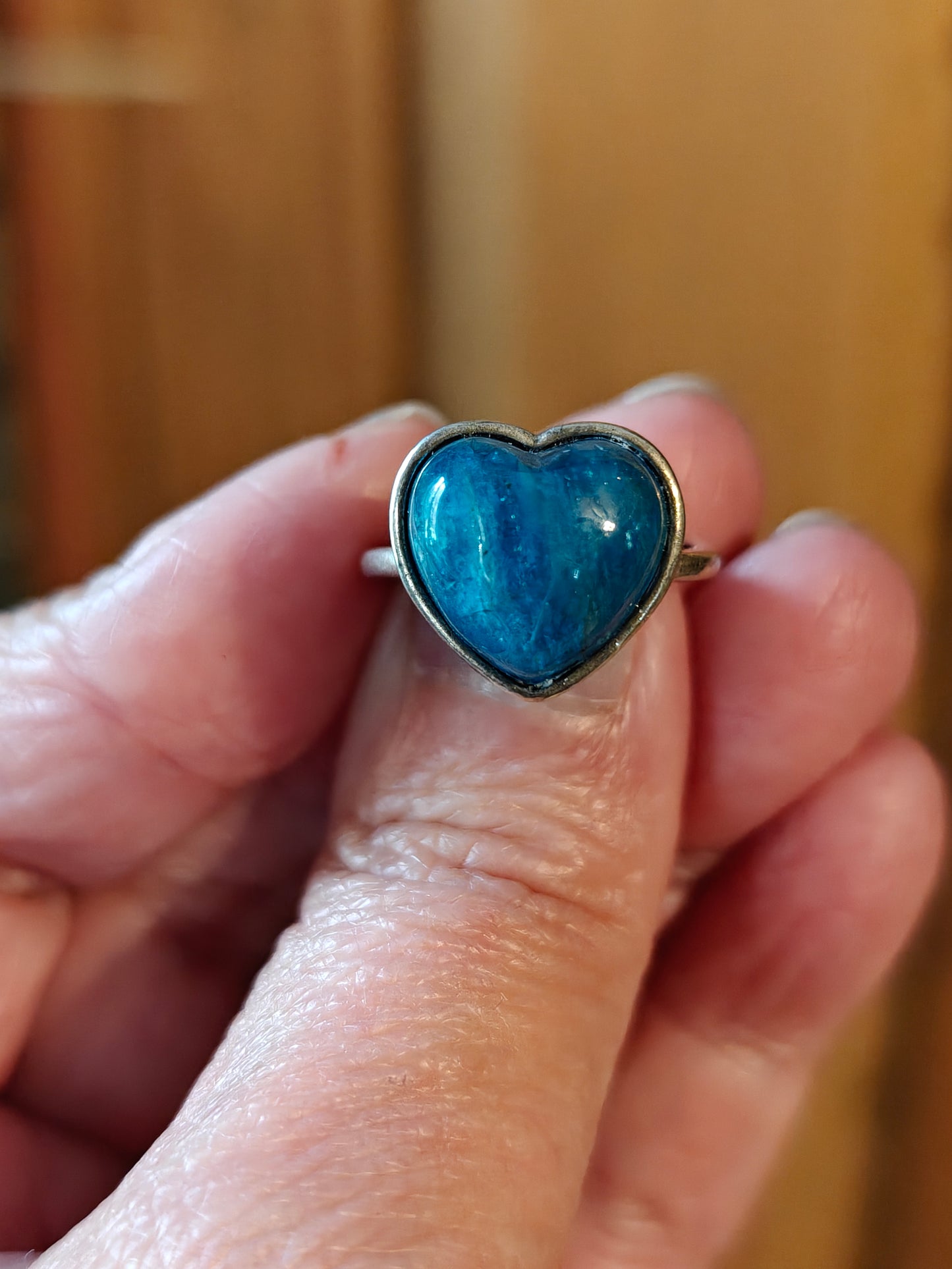 Blue Apatite Ring - CLARITY, GUIDANCE, EXPRESSION