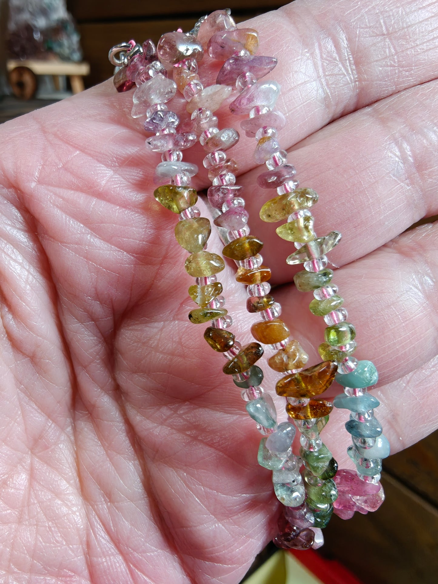 Fluorite Dainty Bracelet - GROWTH, RE-ENERGIZE- HEALING